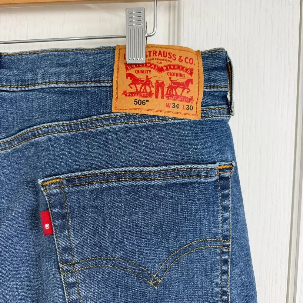 Levi's Men's 506 Comfort Straight Jeans - 34 x 30